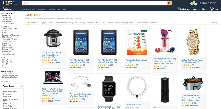 Amazon Graduation Gifts