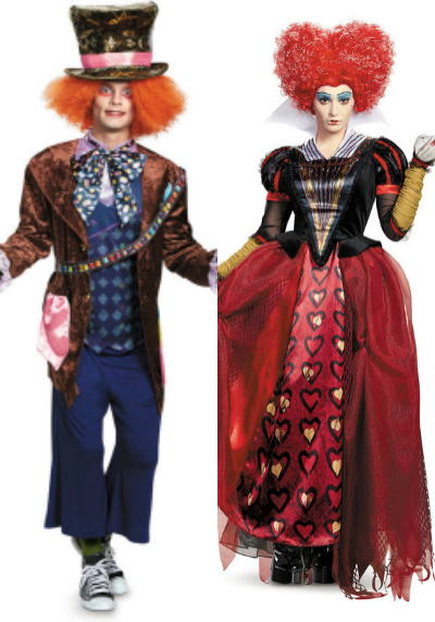 Alice Through The Looking Glass Couples Costumes
