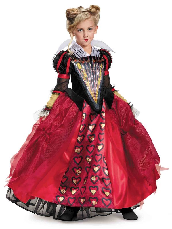 Alice Through the Looking Glass Red Queen Deluxe Girl's Costume