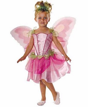 Pink Butterfly Fairy Child Halloween Costume