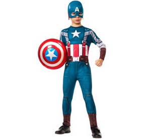 Captain America 2 Retro Classic Child Halloween Costume