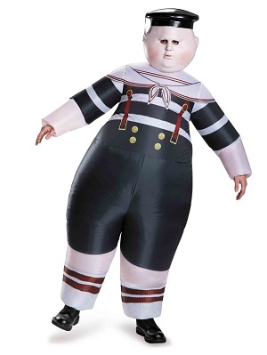Alice Through The Looking Glass Tweedle Dum/Tweedle Dee Inflatable Adult Costume