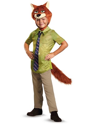Zootopia Nick Wilde Classic Boy's Costume