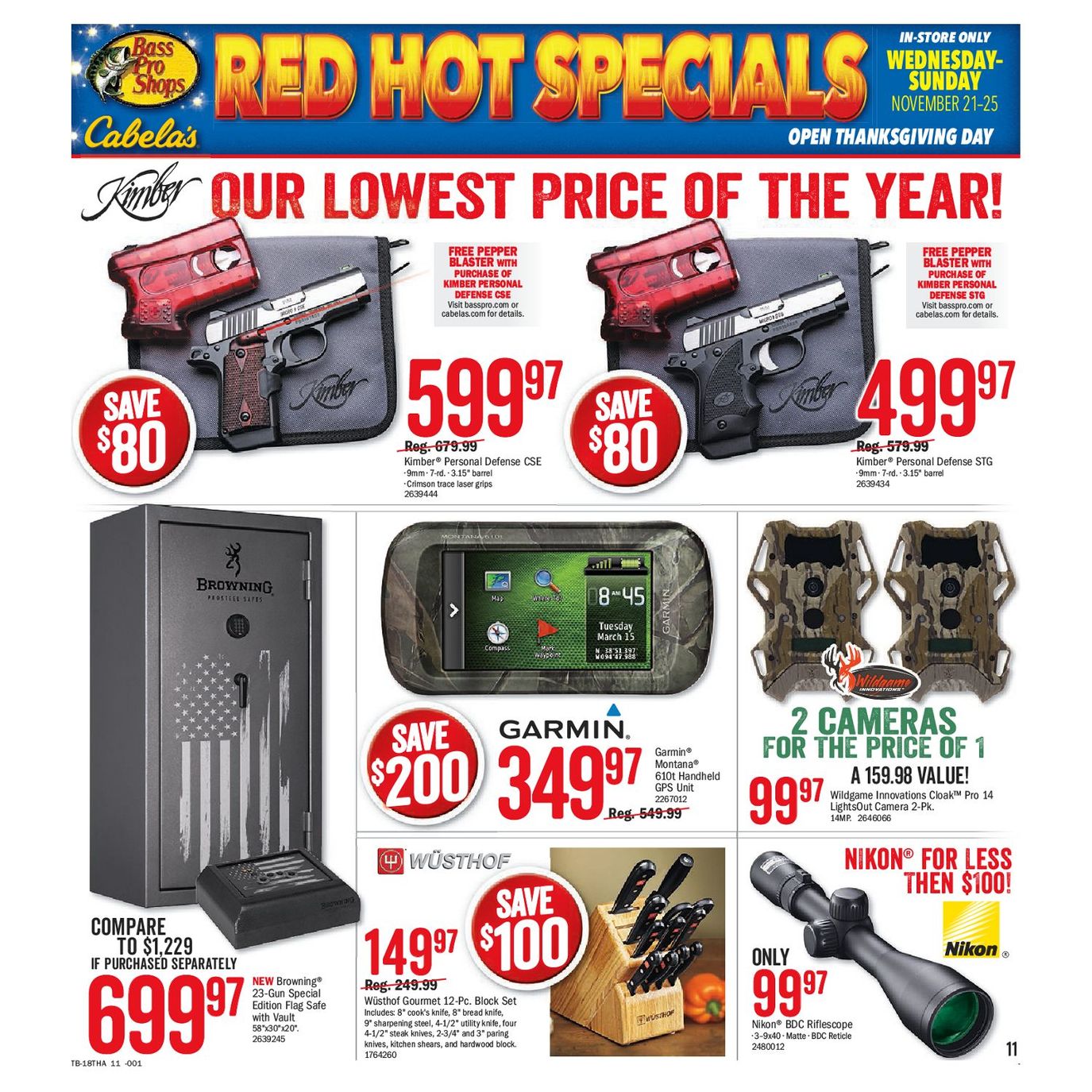 Bass Pro Shops 2018 Black Friday Ad