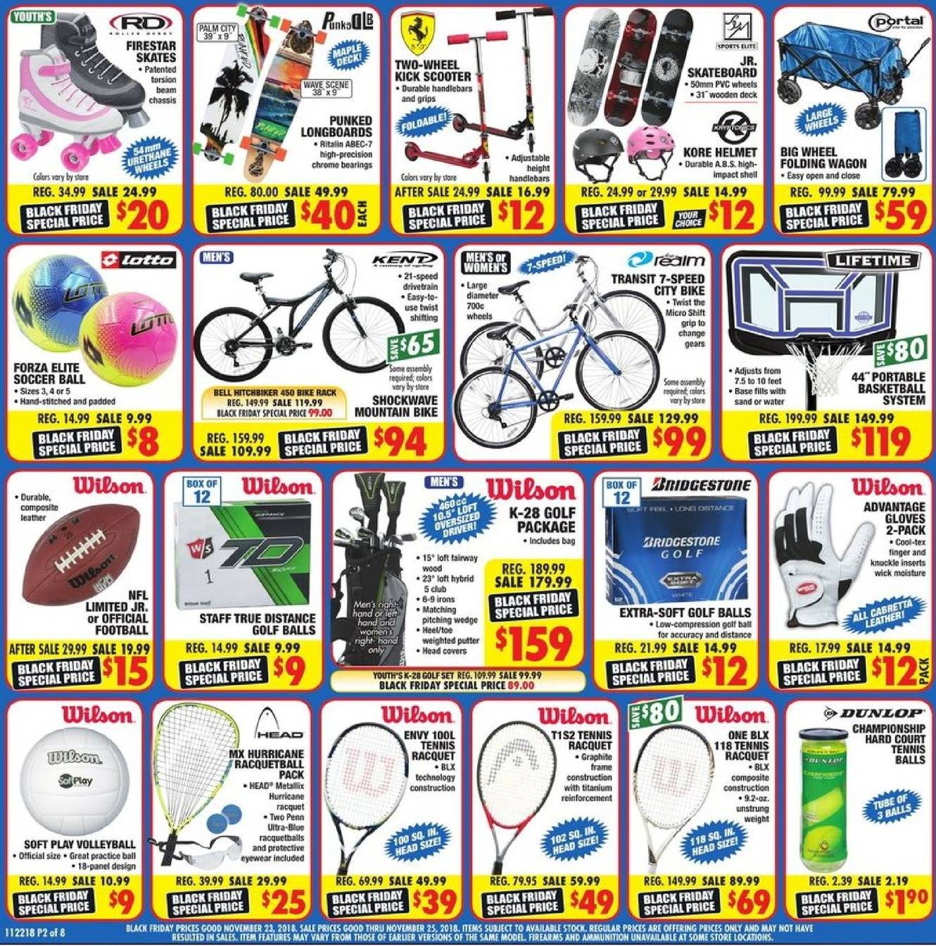 Big 5 Sporting Goods 2018 Black Friday Ad