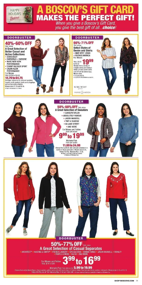 Boscov's 2020 Black Friday Ad Page 21
