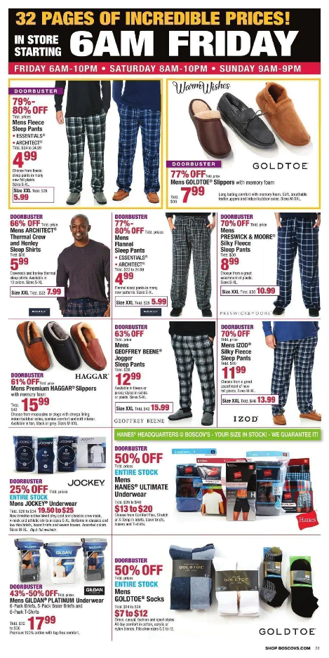 Boscov's 2020 Black Friday Ad Page 31