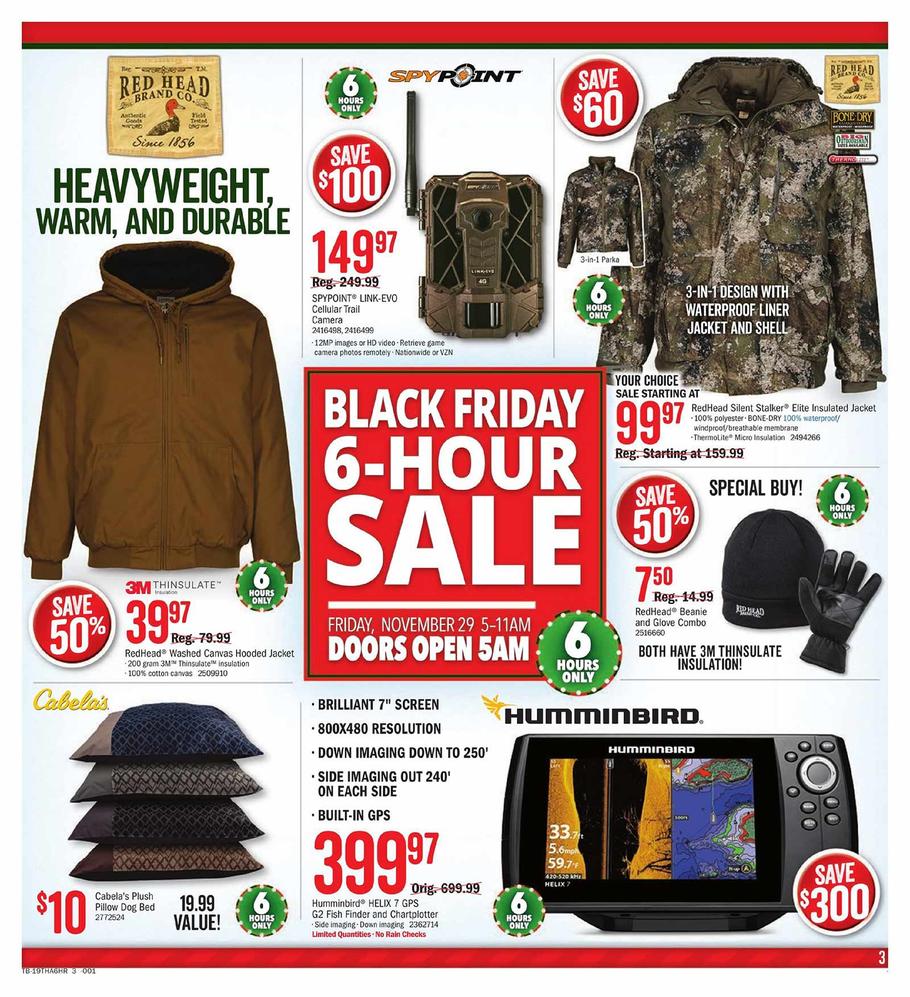 Cabela's 2019 Black Friday Ad | Frugal Buzz - Will Cabelas Black Friday Deals Be Online