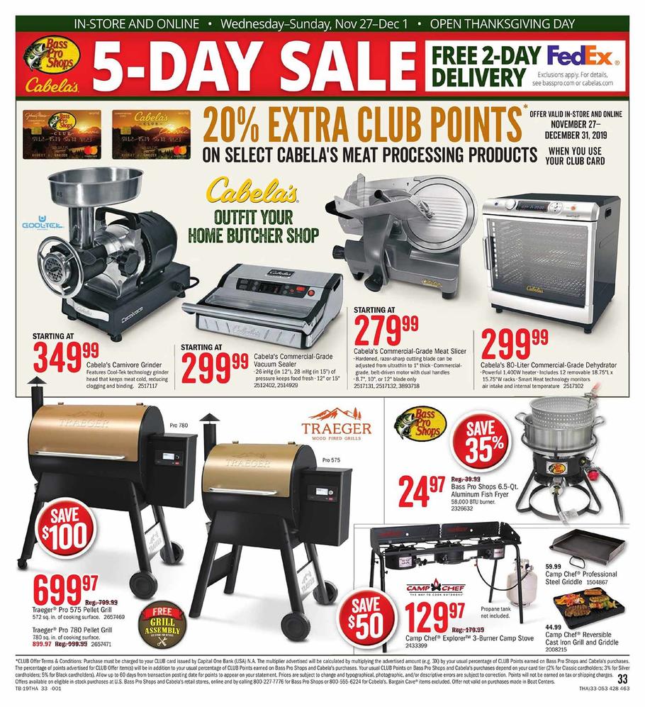 Bass Pro Shops 2019 Black Friday Ad | Frugal Buzz - What Shops Are Doing Black Friday Deals