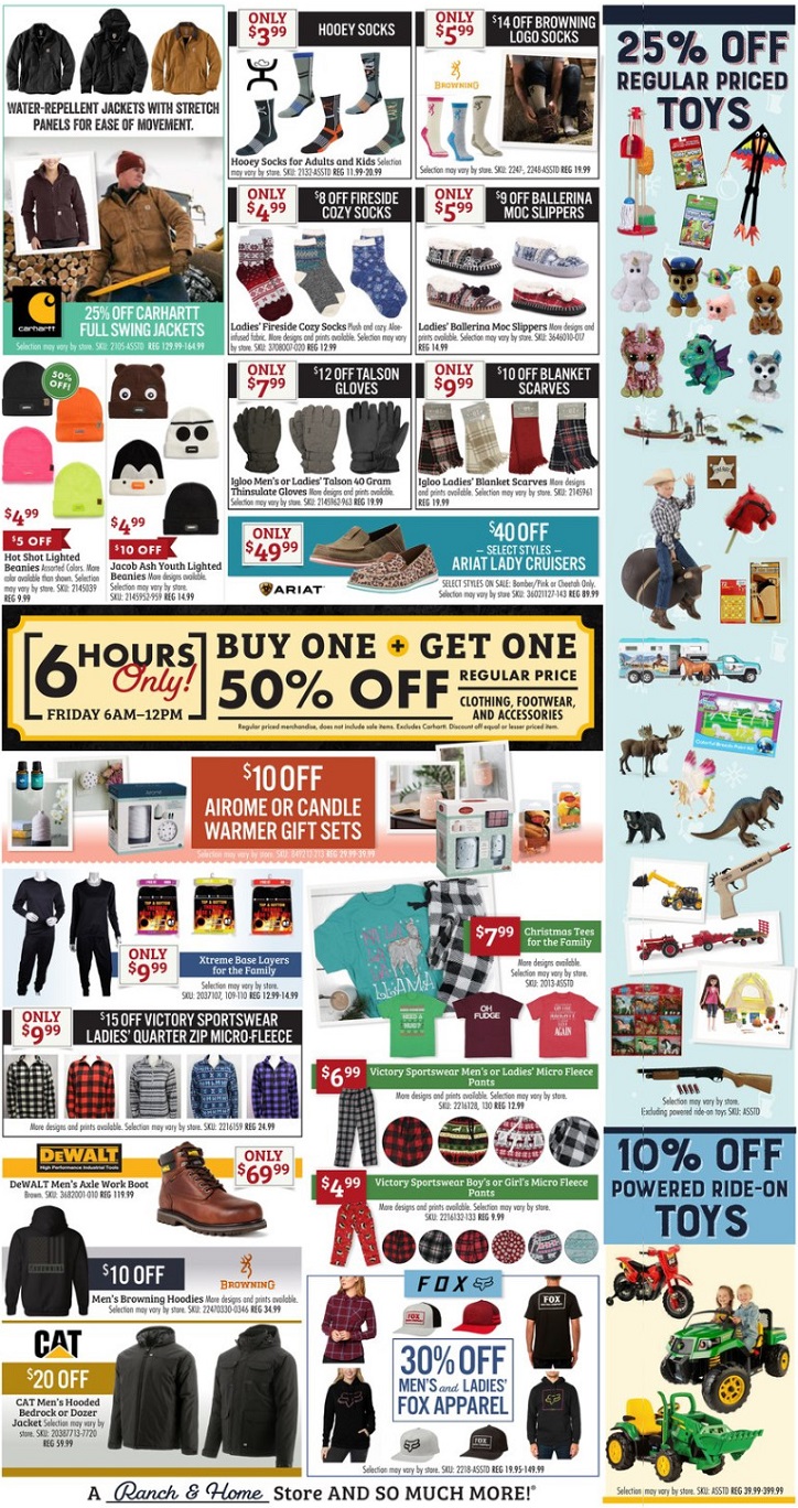 Cal Ranch Stores 2019 Black Friday Ad Frugal Buzz