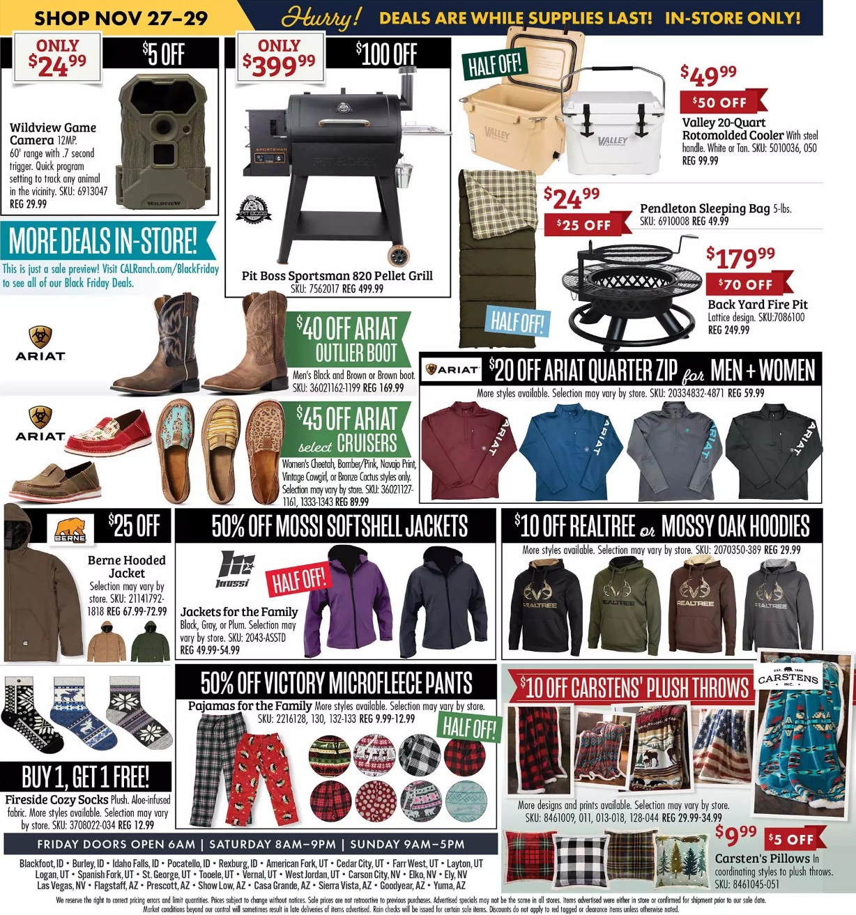 Cal Ranch Stores 2020 Black Friday Ad Frugal Buzz
