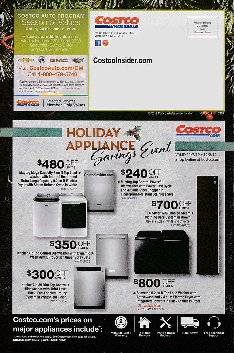 Costco Wholesale 2019 Black Friday Ad | Frugal Buzz