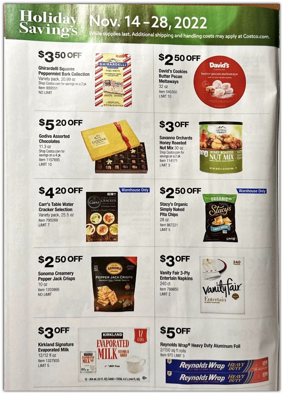 Costco Wholesale 2022 Black Friday Ad Page 10