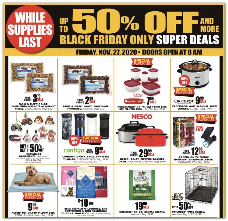 Blain's Farm and Fleet 2020 Black Friday Ad Frugal Buzz