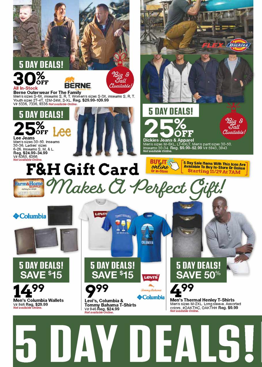 Farm & Home Supply 2019 Black Friday Ad Frugal Buzz
