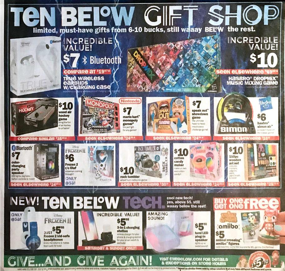 Five Below 2019 Black Friday Ad Page 2