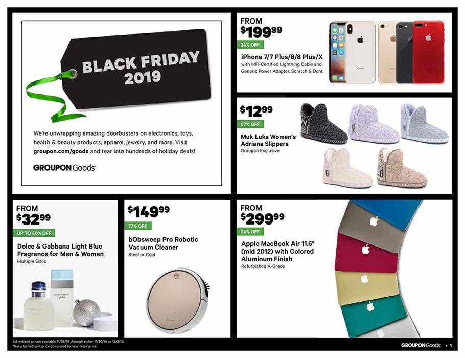 Groupon Goods 2019 Black Friday Ad | Frugal Buzz
