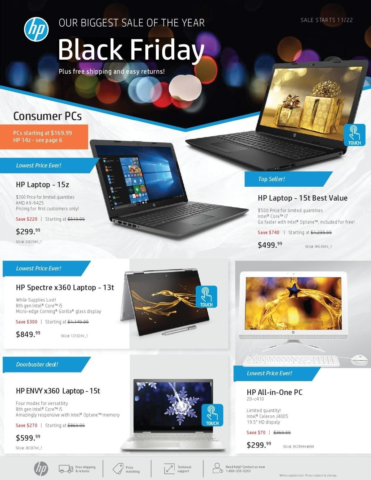 HP 2018 Black Friday Ad