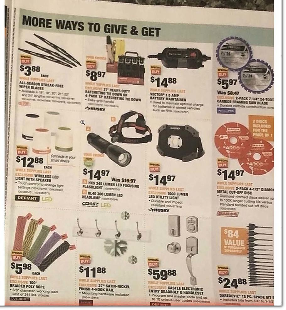 Home Depot 2019 Black Friday Ad | Frugal Buzz