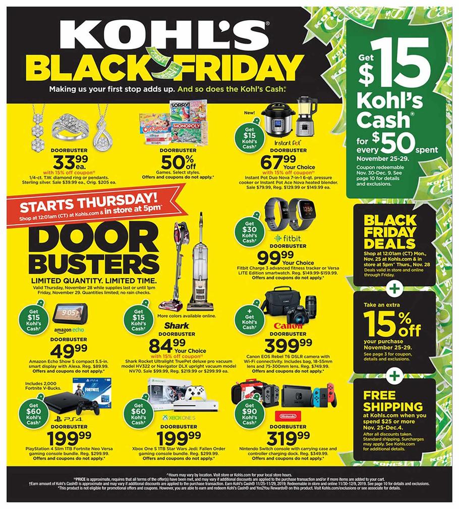 Kohl&#39;s 2019 Black Friday Ad | Frugal Buzz