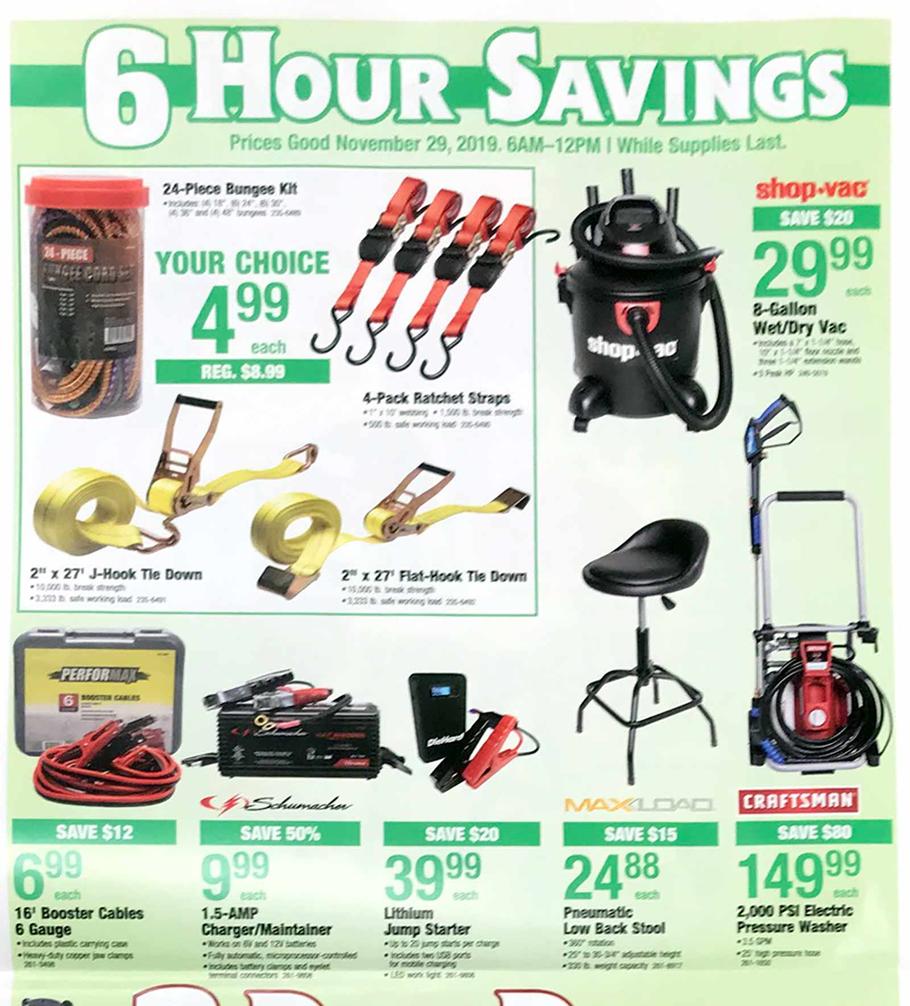 Menards 2019 Black Friday Ad | Frugal Buzz