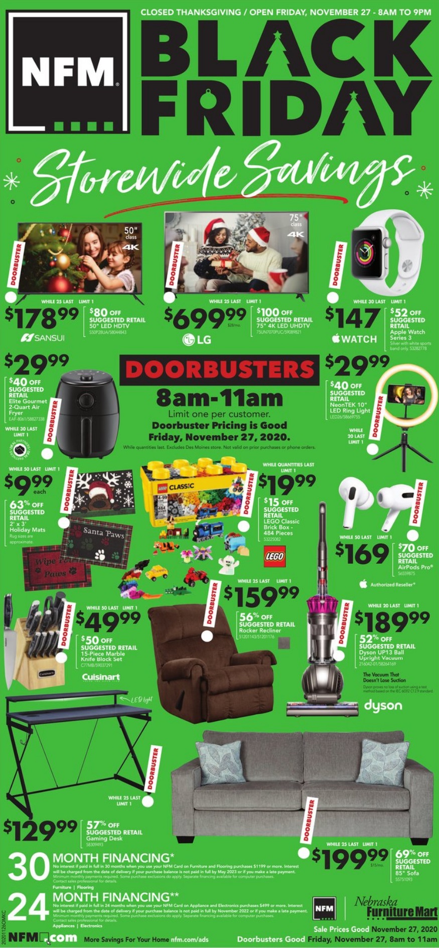 Nebraska Furniture Mart 2020 Black Friday Ad Frugal Buzz