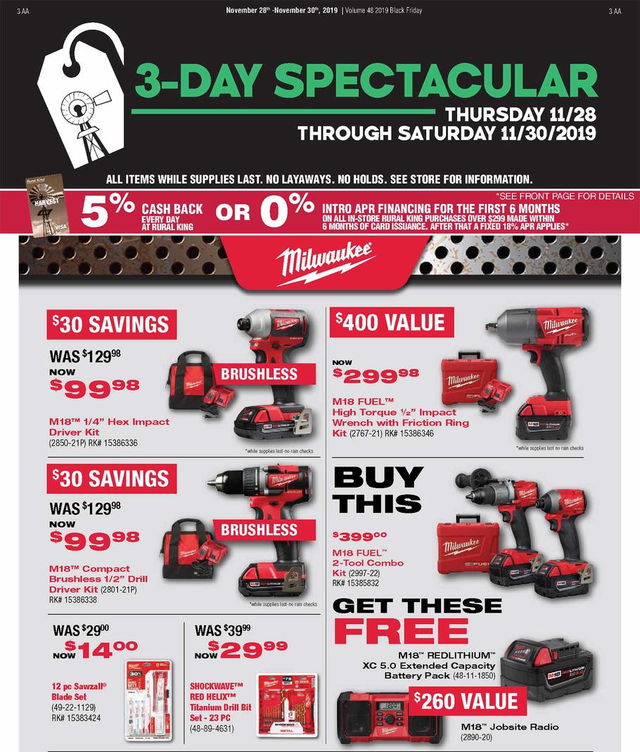 Rural King 2019 Black Friday Ad Frugal Buzz