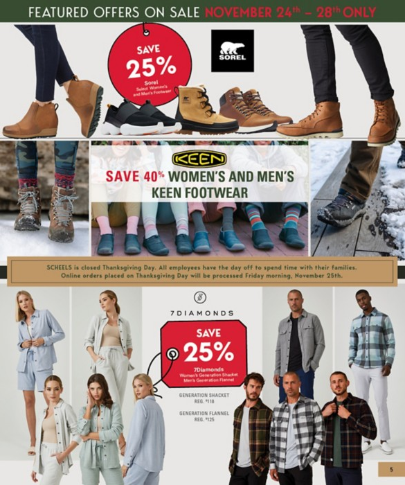 Scheels 2022 Black Friday Ad Page 5