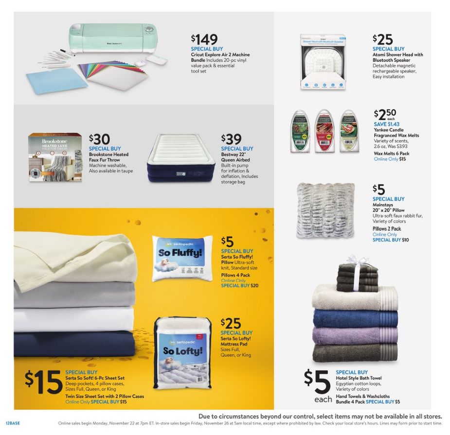 Walmart 2021 Black Friday Ad Page 12