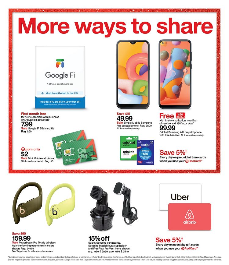 Target 2020 Cyber Monday Ad