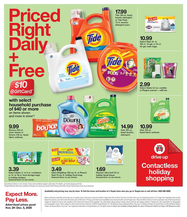 Target 2020 Cyber Monday Ad
