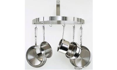 Cuisinart CRHC-22B Chef's Classic Half-Circle Wall-Mount Pot Rack