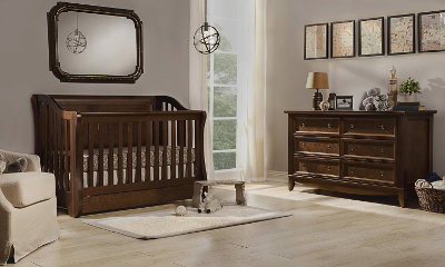 Delta Children Espresso Eclipses 6-Drawer Double Dresser ...