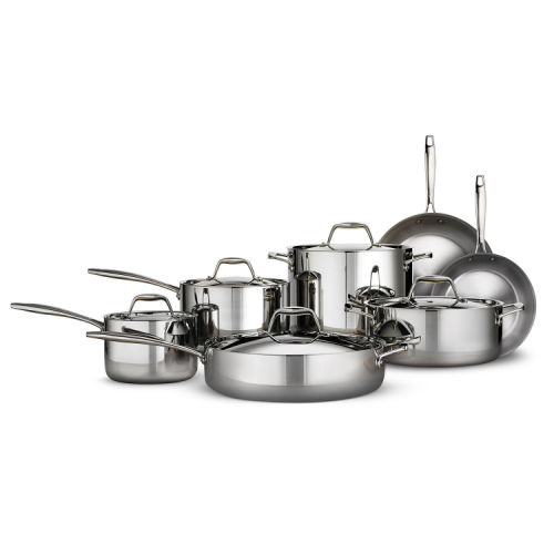 Member's Mark Stainless-Steel 12-Piece Cookware Set