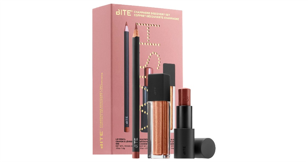 Bite Beauty Champagne Discovery Lip Set