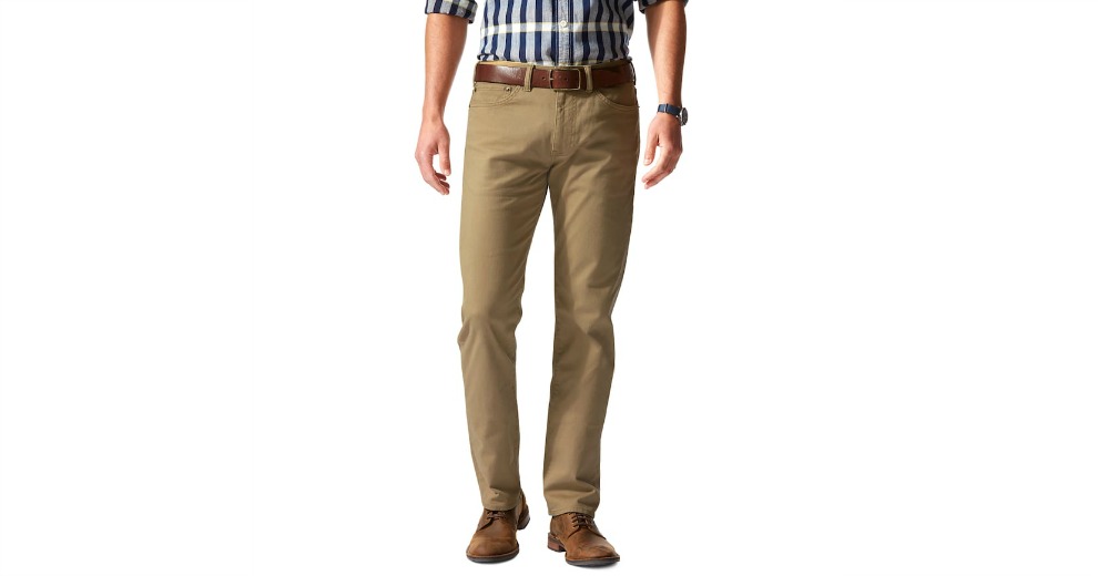 Dockers Jean Cut D2 Straight-Fit Stretch Twill Men’s Pants