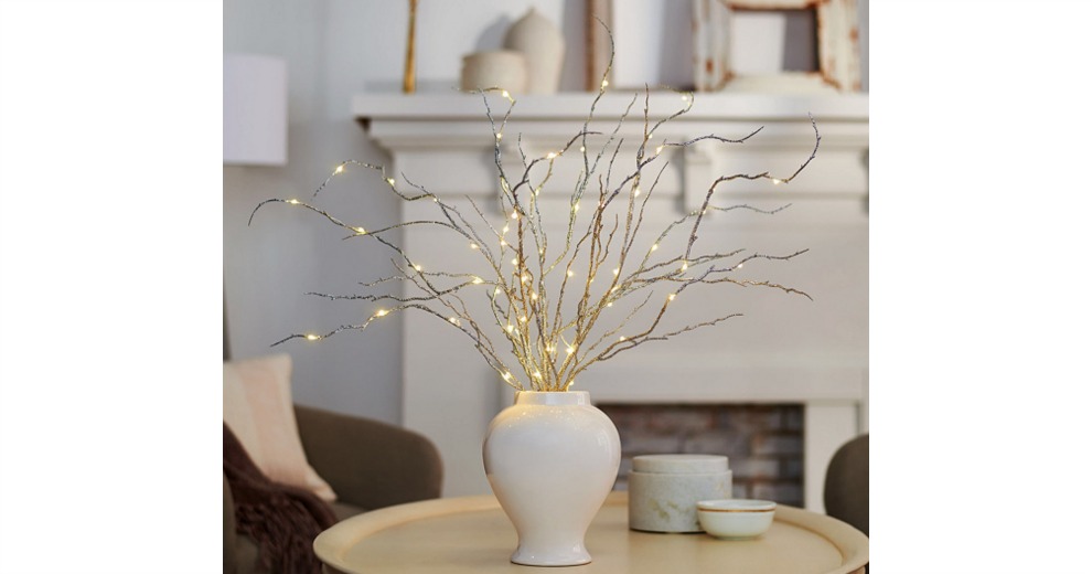 Bethlehem Lights 36″ Glitter Sprigs