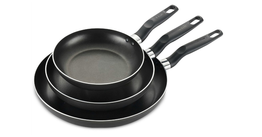 T-Fal 3pc Fry Pan Set