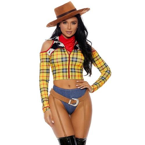 Adult Playtime Sheriff Costume Sexy Woody Toy Story Costume