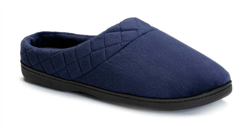 Dearfoams Quilted Velour Women’s Clog Slippers