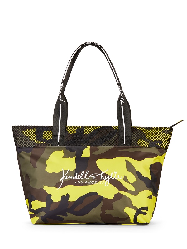 Kendall + Kylie Large Multi Camo Tote