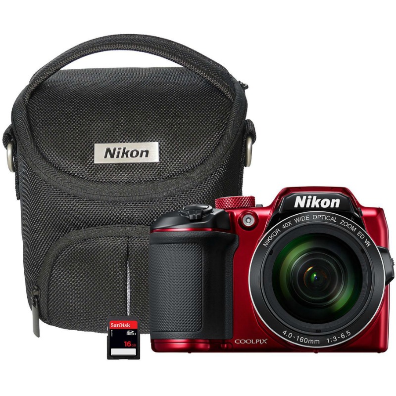 Nikon B500 16MP 40x Optical Long Zoom Digital Camera