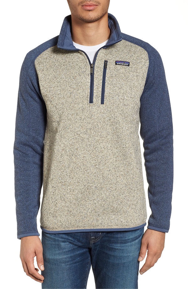 patagonia quarter zip pullover