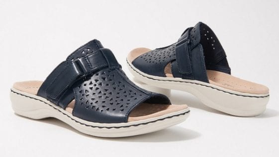 Clarks Collection Merliah Sheryl Floral Sandals $49.98 (41% off) @ HSN