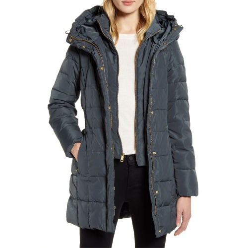 Cole Haan Hooded Down & Feather Women's Jacket