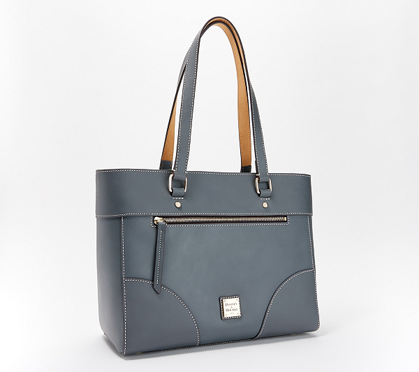 Dooney & Bourke Mila Beacon Leather Zip-Top Large Tote