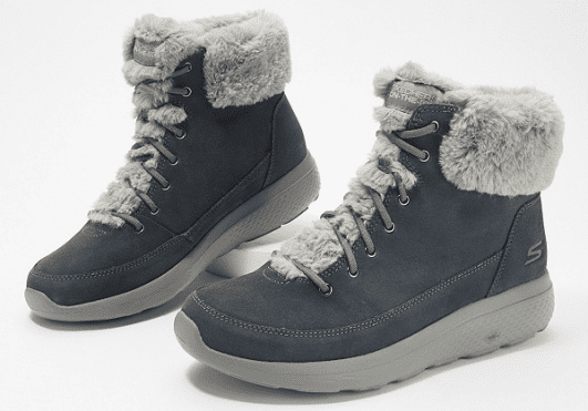 skechers on the go city 2 suede boots winter fling
