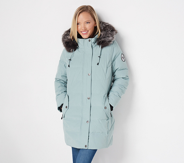 Arctic Expedition Quilted Down Coat