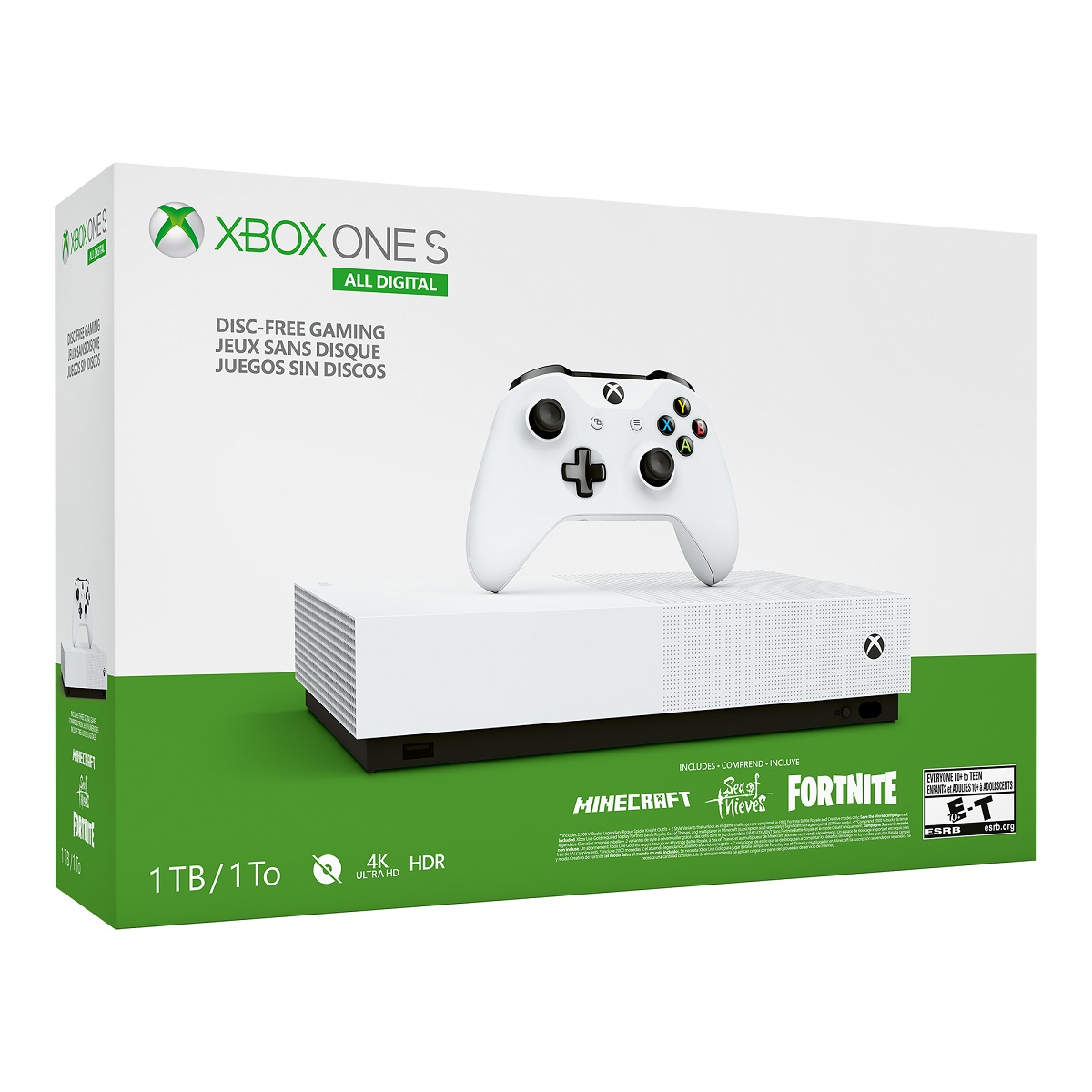 Microsoft Xbox One S 1TB All Digital Edition Console