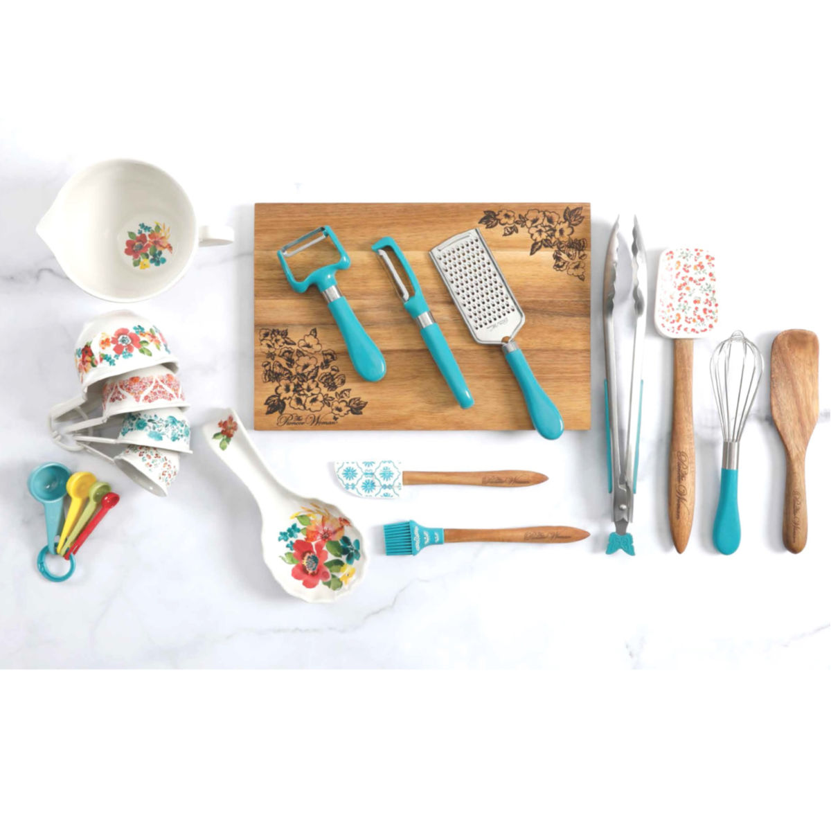 The Pioneer Woman Spring Bouquet 20pc Gadget Set